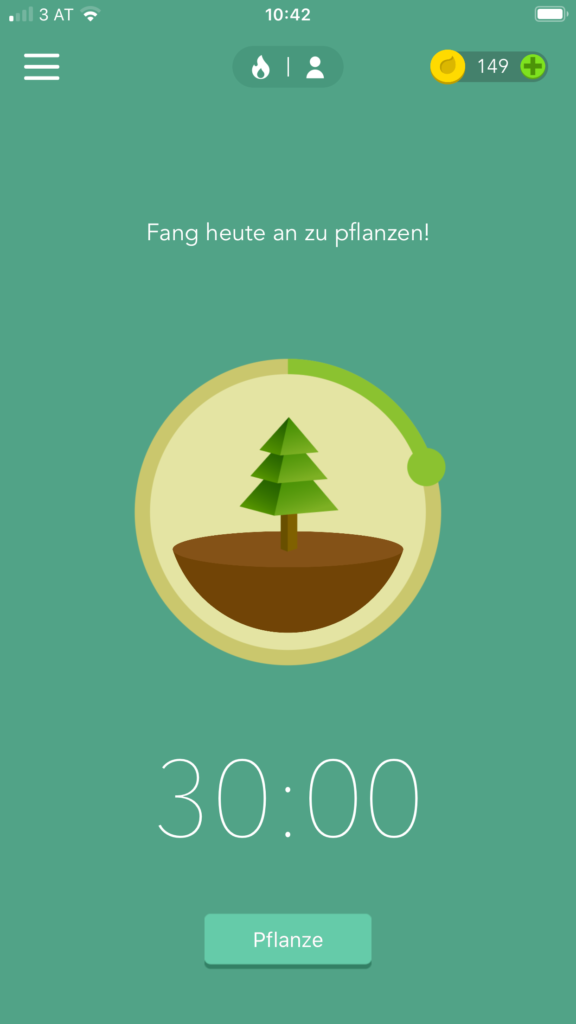 Mit der Forest App endlich mit dem Schreiben beginnen